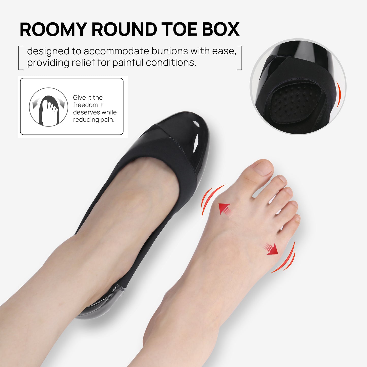 Benassal Dress Shoes for Bunion - Women